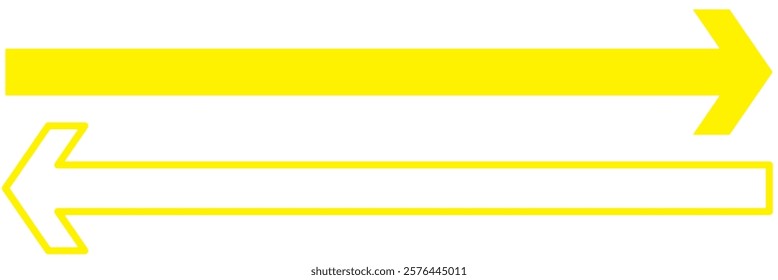 Two opposite arrows icon. Transfer vector sign.