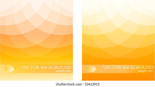 Two Orange Background