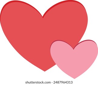  Two Overlapping Hearts: A Symbol of Love