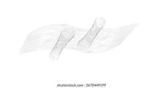 Duas formas geométricas brancas, semitransparentes e sobrepostas com texturas sutis, criando uma composição abstrata.