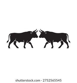 Two ox walking together represent strength, teamwork, and the timeless bond between humans and animals. In many rural communities, oxen are trusted partners that help farmers fields, carry heavy loads, and support daily agricultural work. The image of two ox side by side cooperation, patience, and resilience in nature. Their powerful bodies and calm nature reflect dedication and harmony in farm life. This scene also highlights traditional farming culture and the importance of animals in sustainable agriculture. A two ox illustration or design is perfect for agricultural themes, rural lifestyle content, farming blogs, and nature-inspired creative projects.