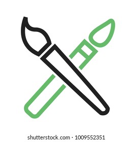 Two Paint Brushes