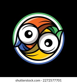Two Parrot Circle Logo For all kinds of products