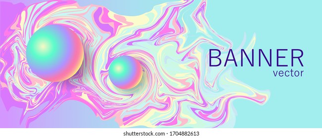 two pearls on a gorgeous soft blue background for a banner