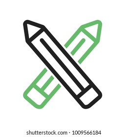 Two Pencils Icon