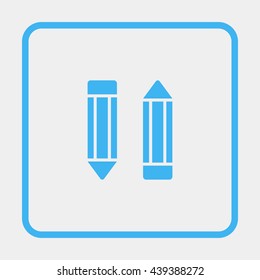 Two pencils icon.