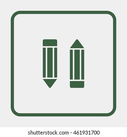 Two pencils icon.