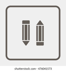 Two pencils icon.