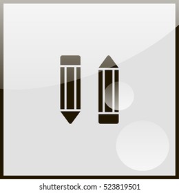 Two pencils icon.