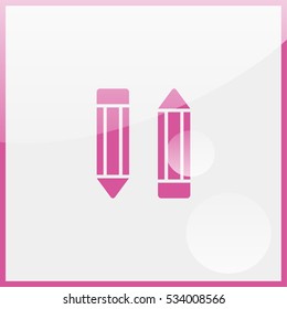Two pencils icon.