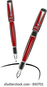 Two Pens. Check my portfolio for many more images of this series.