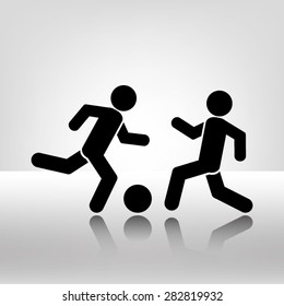 two people ,ball