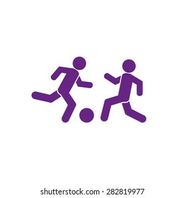 two people ,ball