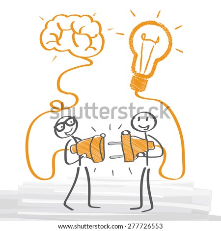 two people have an idea