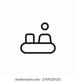 two people talking icon sign vector