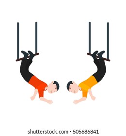 Two Persons Hanging
