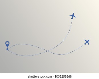 Two planes and their way