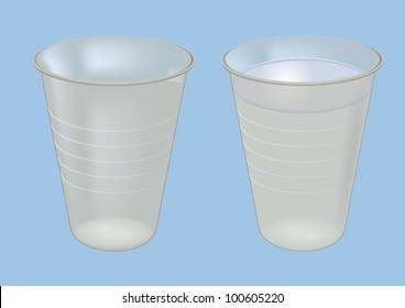 polythene cups