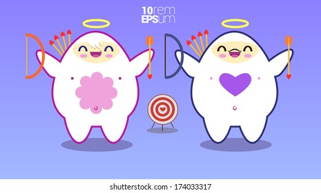 Funny Condom Guarder Stock Vector (Royalty Free) 177797009