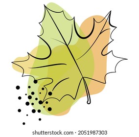 Zwei Kürbis in Aquarelltechnik. Orangefarbene Farbe auf weißem Hintergrund in einer Vektorgrafik.