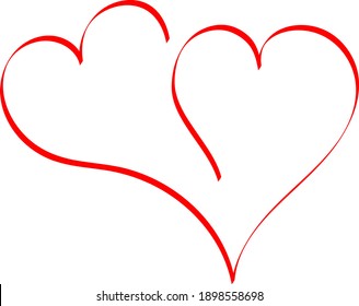 Two Hearts Images, Stock Photos & Vectors | Shutterstock