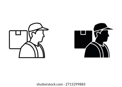 Two Referees with Whistles and Boxes in Silhouette