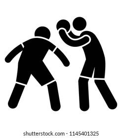Two rival players where when is passing the ball from head to make goal 
