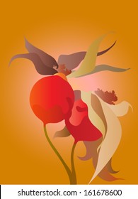 two rose hip
