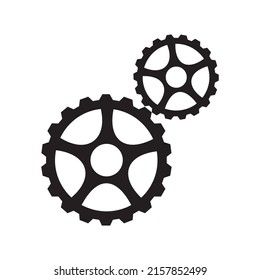 two rounds of vector gear, parts of machines or other vehicles