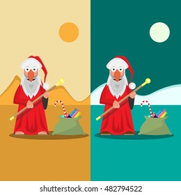 Two Santa
