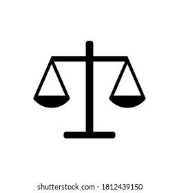 icono de dos escalas en estilo plano.
de un estilo blanco negro y plano.
Ilustración vectorial aislada en fondo blanco. Libra. EPS10