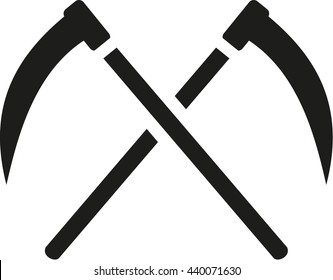 Two Scythes crossed