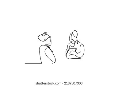 two serious nervous employees are analyzing and analyzing statistics