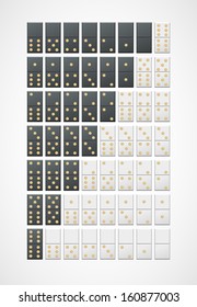 Two sets of dominoes for your design
