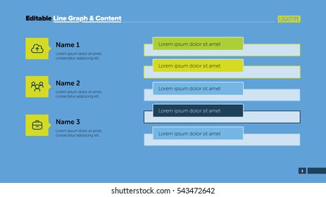 Two Short Lists Slide Template