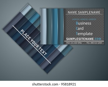two side of a business card