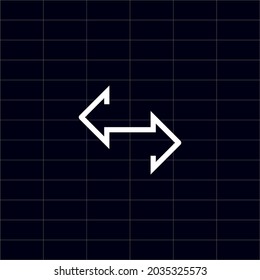 Two Side Icon, Exchange Icon Vector Illustration Eps10