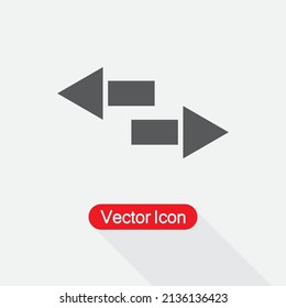 Two Side Icon Vector Illustration Eps10