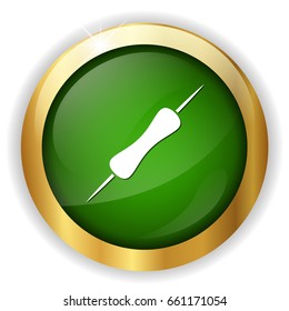 two side pin icon