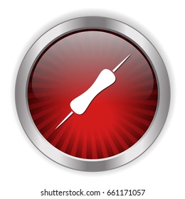 two side pin icon