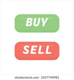Dois botões simples comprar e vender.