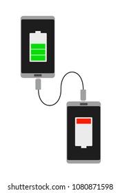 two smartphone chargers 