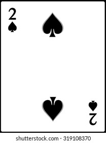 Two of Spades Card