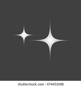 Two sparkles