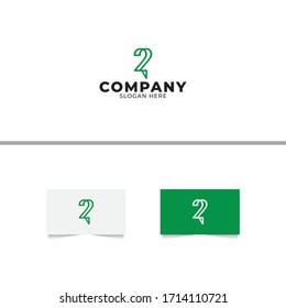 Plantilla de diseño de logotipo de dos velocidades