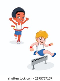 2,011 Kids sports day drawing Images, Stock Photos & Vectors | Shutterstock