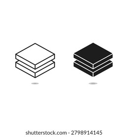 Two stacks of books one white and one black non fiction literature knowledge education