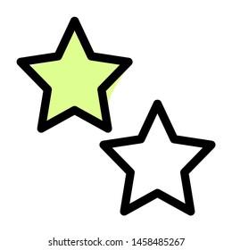 Two star ratings for average online portfolio feedback