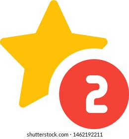 Two star ratings for average performance feedback
