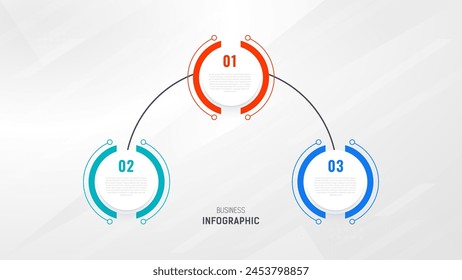 Two Step Infographic label design Vector template with line icons. process steps diagram, presentations, workflow layout, banner, flow chart, info graph vector illustration.